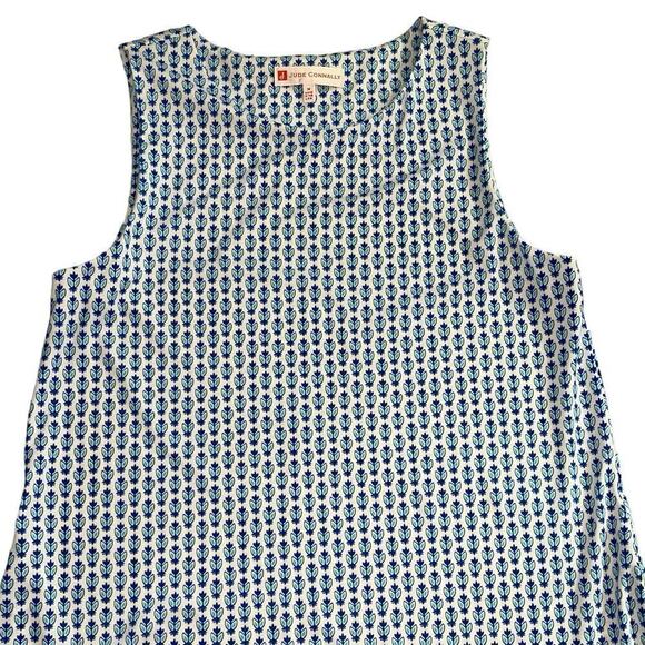 Jude Connally 101086 A Line Sleeveless Shift Melody Dress Pockets Summer Size M - Picture 4 of 12